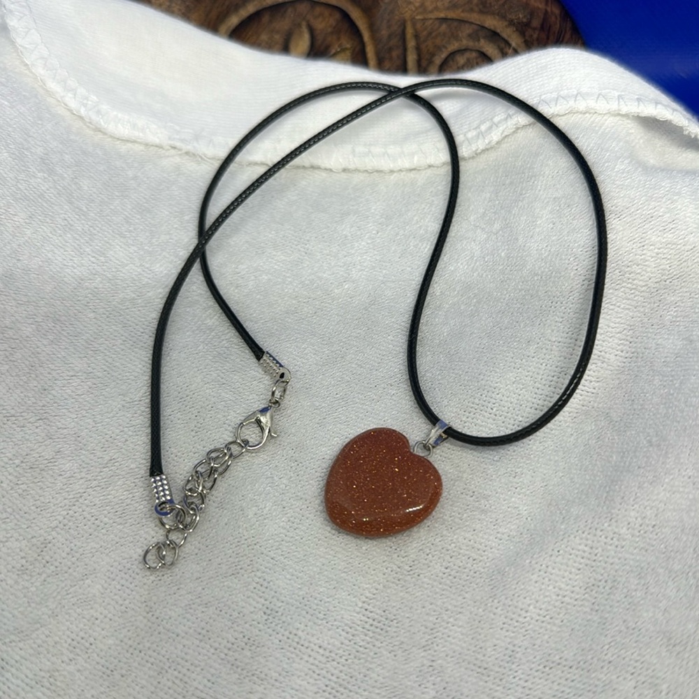 Sandstone Heart Necklace